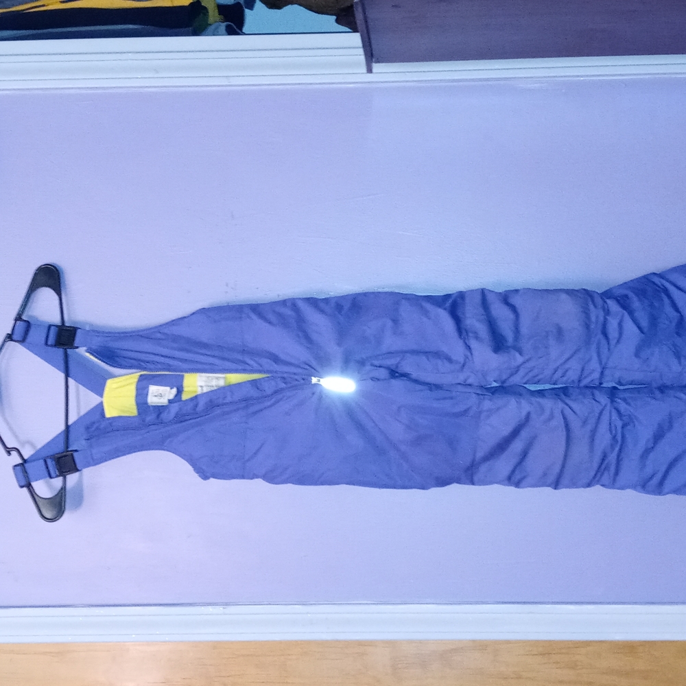 Purple snow pants